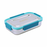 DUBBLIN Dineout Jr. Stainless Steel Lunch Box Insulated Airtight Spill Proof, sabzi Container Inside
