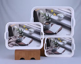 Servewell-3 pc Tray Set Handy - Unwind