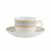 Ceramic Cello Divine Costa Elinor Cup & Saucer, 6 Pieces