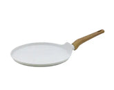Naturally Forged Aluminum 28cm Pancake Pan / Dosa Tawa - Induction Bottom