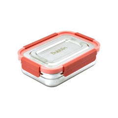 DUBBLIN Dineout Jr. Stainless Steel Lunch Box Insulated Airtight Spill Proof, sabzi Container Inside