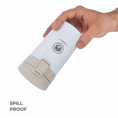 DUBBLIN Frappe Stainless Steel Tea Coffee Mug Double Wall Vacuum Insulated Travel Mug with Leak Proof Lid, Wide Mouth Tumbler, Thermo Flask Keeps Hot 6 Hrs, Cold 12 Hrs