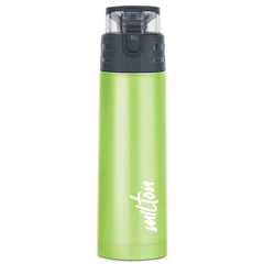 Atlantis 600 Thermosteel Water Bottle,24 Hr Hot and Cold I Leak Proof Lid, ISI Certified I Vacuum Insulated I for Office, Gym, School