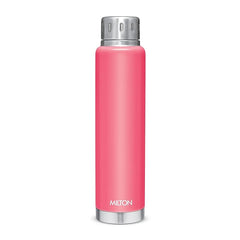 Milton Elfin Thermosteel 750 ml Water Bottle, 24 Hr Hot and Cold I Leak Proof Lid, ISI Certified I Vacuum Insulated I for Office, Gym, School I
