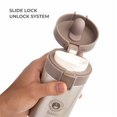 DUBBLIN Frappe Stainless Steel Tea Coffee Mug Double Wall Vacuum Insulated Travel Mug with Leak Proof Lid, Wide Mouth Tumbler, Thermo Flask Keeps Hot 6 Hrs, Cold 12 Hrs