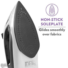 Borosil 1380W SmartPress Steam Iron | BIS Approved Made in India | Ceramic Soleplate, Vertical & Horizontal Steam Busting, Self Cleaning Function | For Dry & Steam Ironing | 2 Years Warranty