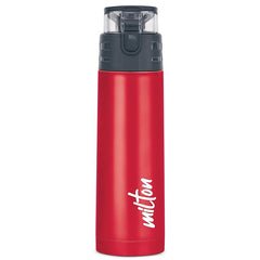 Atlantis 600 Thermosteel Water Bottle,24 Hr Hot and Cold I Leak Proof Lid, ISI Certified I Vacuum Insulated I for Office, Gym, School