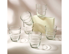 Bormioli Water Tumbler - Clear - 305 ML - Set of 6