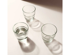 Bormioli Water Tumbler - Clear - 305 ML - Set of 6