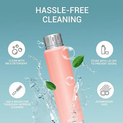 Milton Elfin Thermosteel 750 ml Water Bottle, 24 Hr Hot and Cold I Leak Proof Lid, ISI Certified I Vacuum Insulated I for Office, Gym, School I