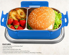 Slim Steel Small Lunch Box