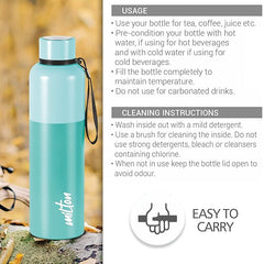 Ancy 500 Thermosteel Water Bottle,| 24 Hours Hot and Cold | Easy to Carry | Rust Proof | Tea | Coffee | Office| Gym | Home | Kitchen | Hiking | Trekking | Travel Bottle