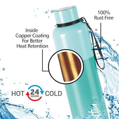 Ancy 500 Thermosteel Water Bottle,| 24 Hours Hot and Cold | Easy to Carry | Rust Proof | Tea | Coffee | Office| Gym | Home | Kitchen | Hiking | Trekking | Travel Bottle