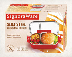 Slim Steel Small Lunch Box