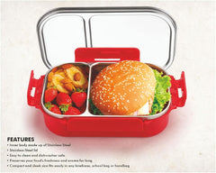 Slim Steel Small Lunch Box