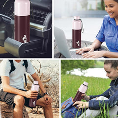 Ancy 500 Thermosteel Water Bottle,| 24 Hours Hot and Cold | Easy to Carry | Rust Proof | Tea | Coffee | Office| Gym | Home | Kitchen | Hiking | Trekking | Travel Bottle
