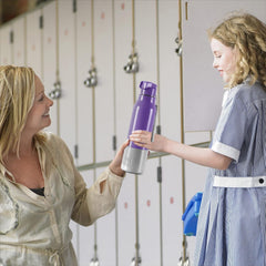 Milton Steel Sprint 900 Insulated Inner Stainless Steel Water Bottle, 630 ml | Easy Grip | Leak Proof | School | Office | Gym | Hiking | Treking | Travel Bottle