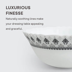 Imperial Plus Damask Elegant Opalware Dinner Set (27 / 33 Pieces)