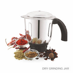 BOSS Crown 750W Mixer Grinder with Powerful Motor, 3 SS Jars, 5 years warranty