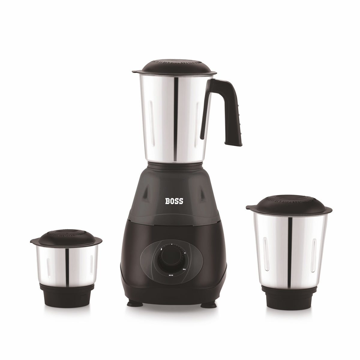BOSS Bravo 500W Mixer Grinder with Powerful Motor, 3 SS Jars, 2 years warranty*