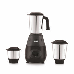 BOSS Bravo 500W Mixer Grinder with Powerful Motor, 3 SS Jars, 2 years warranty*