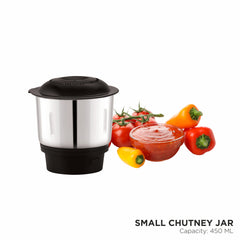 BOSS Bravo 500W Mixer Grinder with Powerful Motor, 3 SS Jars, 2 years warranty*