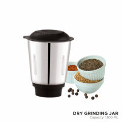 BOSS Bravo 500W Mixer Grinder with Powerful Motor, 3 SS Jars, 2 years warranty*