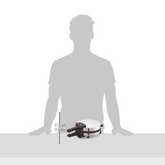 Boss Munch Khakhra Maker Electric Automatic | Khakhra/Roti Maker Non Stick Ptfe Coating | Wattage 1100 - Stainless Steel Body - 1100 Watts