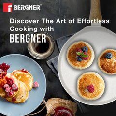 Naturally Forged Aluminum 28cm Pancake Pan / Dosa Tawa - Induction Bottom