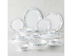 Larah by Borosil Skyleaf Dinner Set