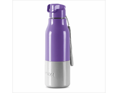 Milton Steel Sprint 900 Insulated Inner Stainless Steel Water Bottle, 630 ml | Easy Grip | Leak Proof | School | Office | Gym | Hiking | Treking | Travel Bottle