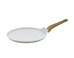 Naturally Forged Aluminum 28cm Pancake Pan / Dosa Tawa - Induction Bottom